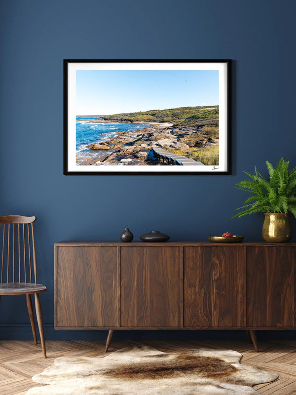 Cruwee Cove Beach 01 - Wall Art Print