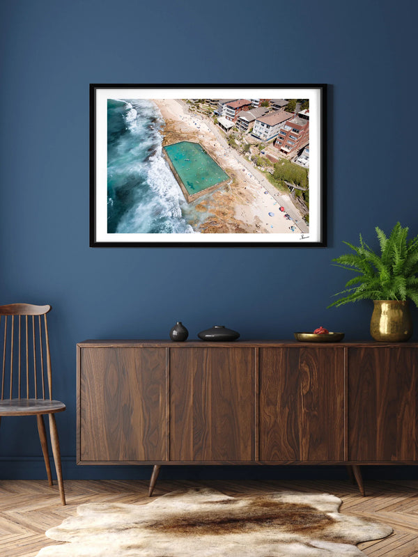 Cronulla pool 05 (southern bath) - Wall Art Print