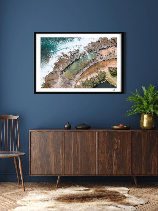 Angourie Rock Pool 02 - Wall Art Print