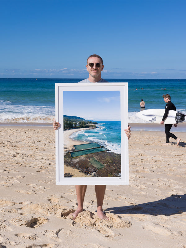 Austinmer Rock Pool 02 - Wollongong Wall Art Print