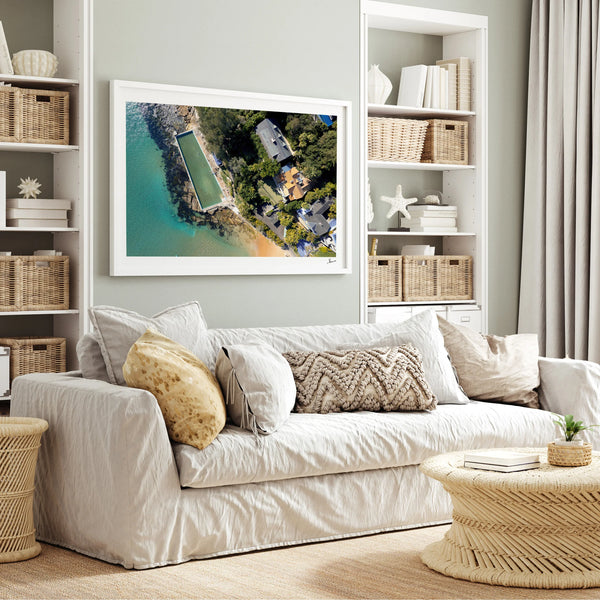 Palm Beach Rock Pool 01 - Wall Art Print