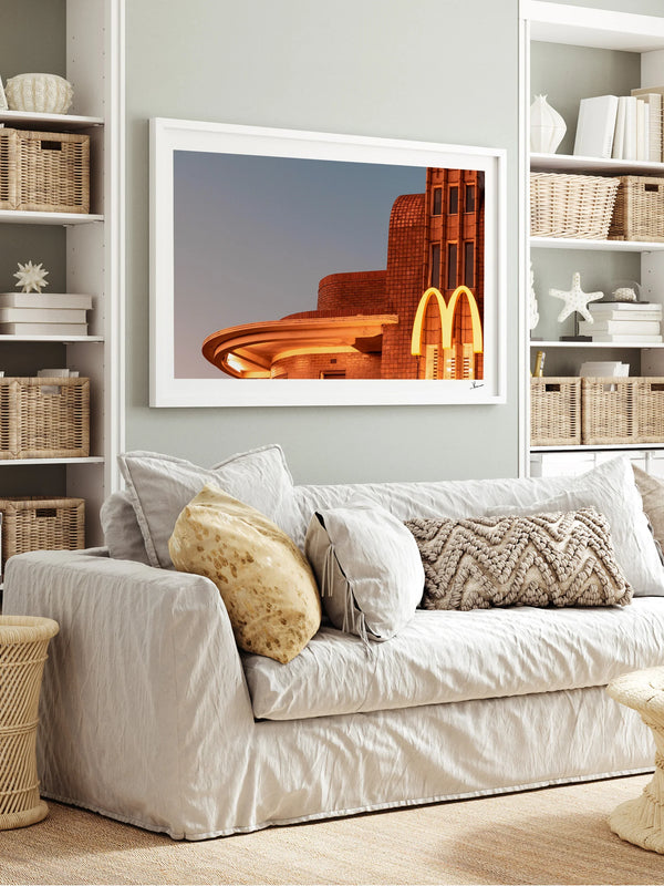 Art Deco Maccas 02 - Wall Art Print