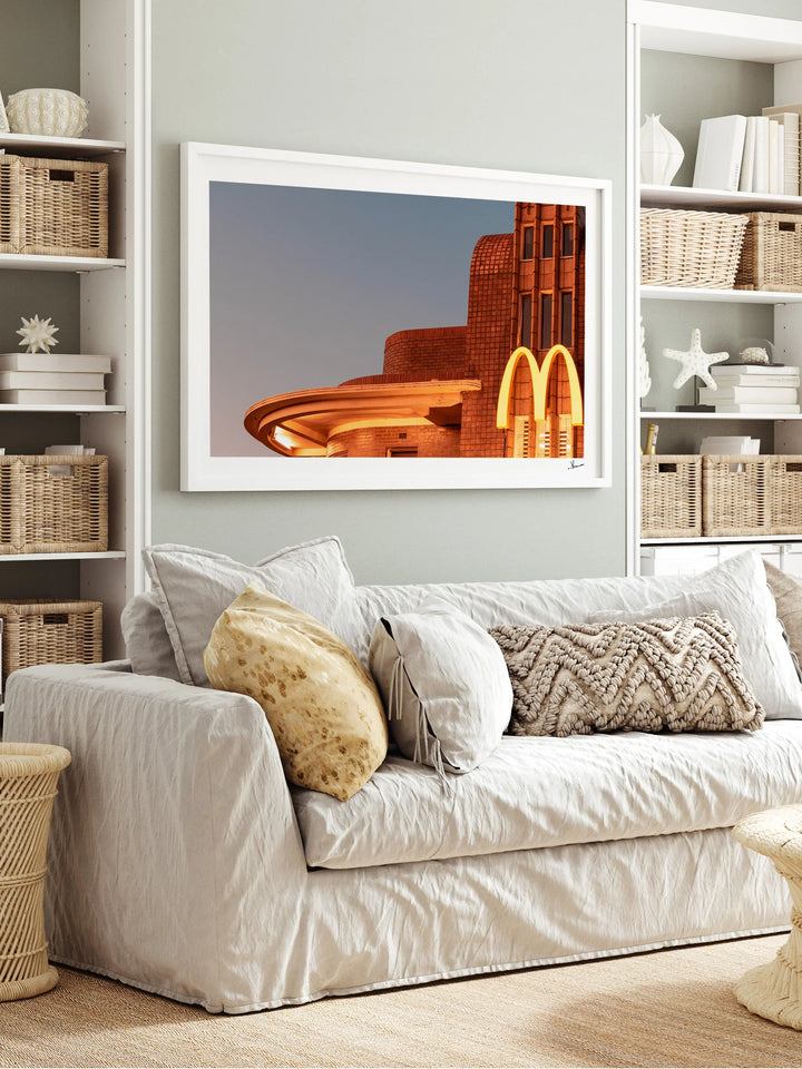 Art Deco Maccas 02 - Wall Art Print