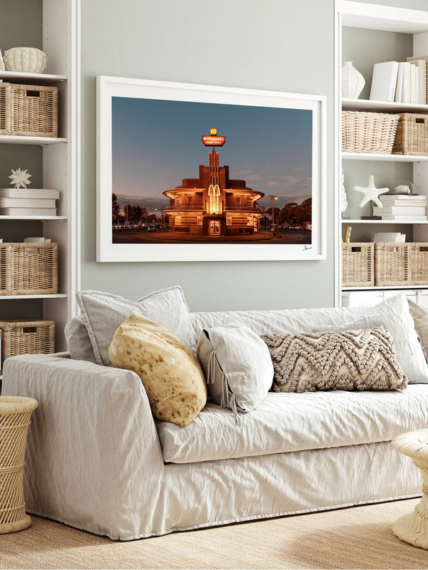 Art Deco Maccas 03 - Wall Art Print