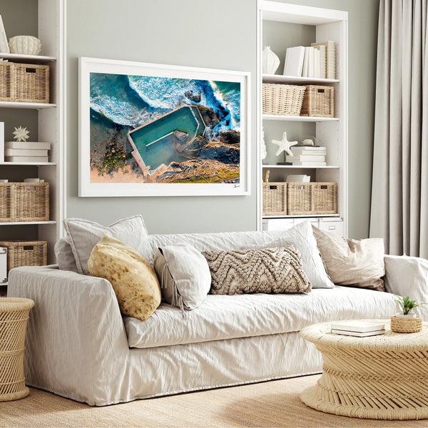 South Curl Curl Pool 01 - Wall Art Print