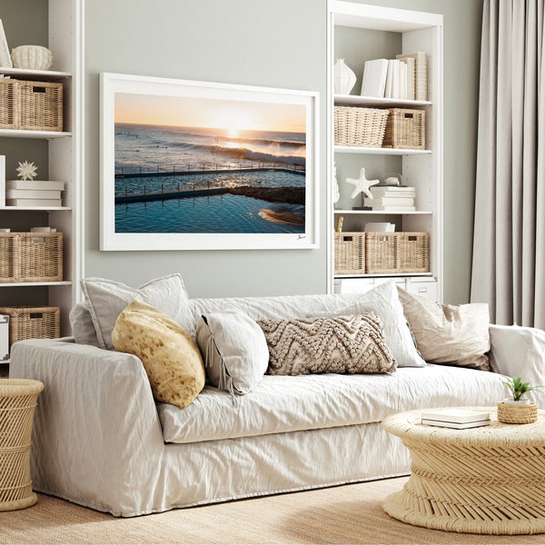 South Curl Curl Pool 02 - Wall Art Print