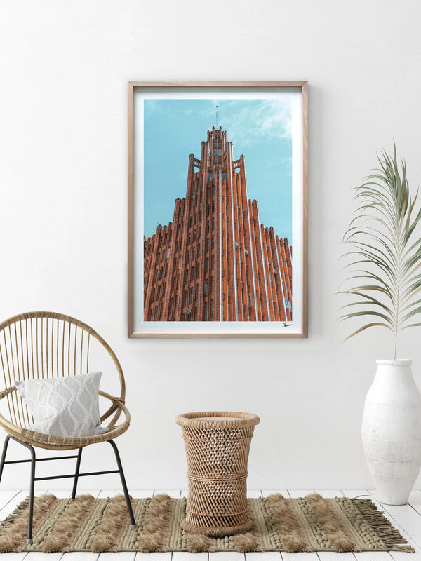 Manchester Unity Building Melbourne Wall Art Print