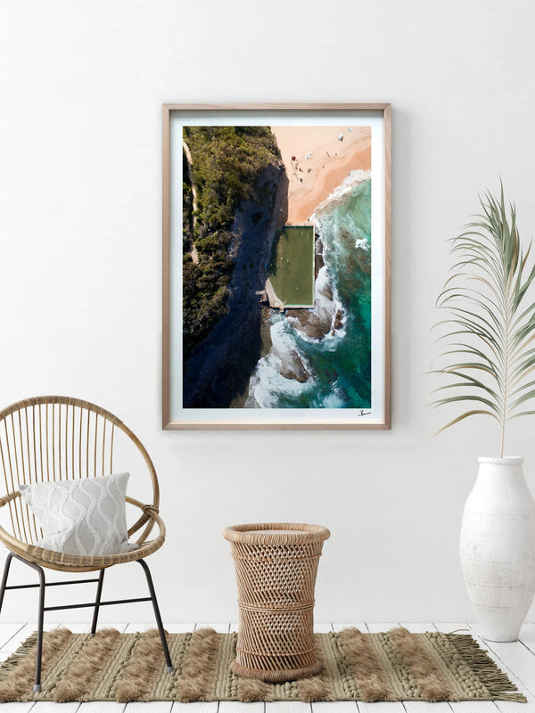 Bilgola Rockpool 01 - Wall Art Print