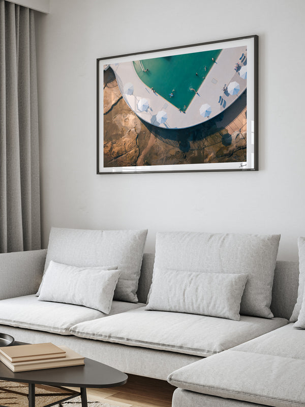 Kings Beach Pool 02 – Sunshine Coast Wall Art Print