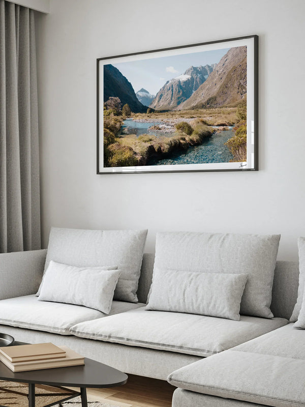 Fiordland Valley 02 – New Zealand Wall Art Print