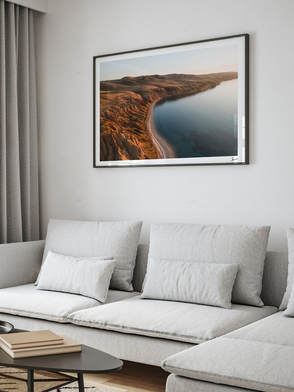Sellick Beach 04 – Sunset – South Australia Wall Art Print