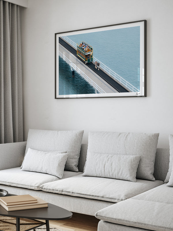 Victor Harbor Horse Drawn Tramway – South Australia Wall Art Print