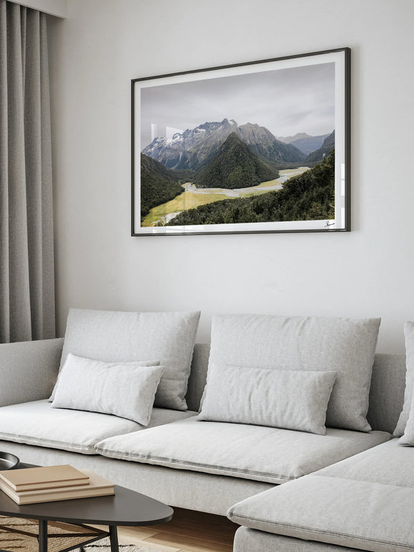 Routeburn Flats 01 – New Zealand Wall Art Print
