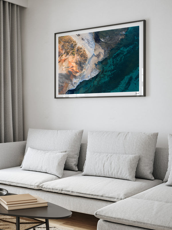 Ochre & Ocean – South Australia Wall Art Print