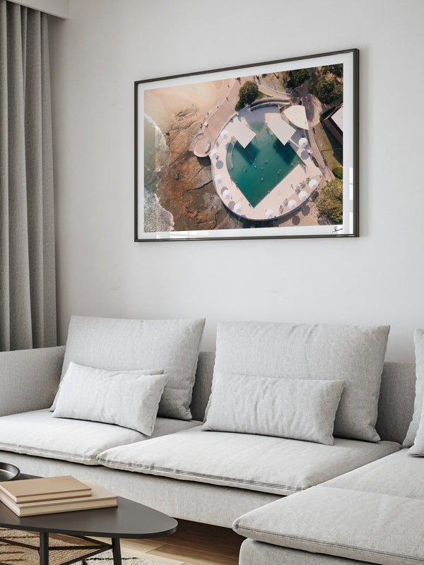 Kings Beach Pool 01 – Sunshine Coast Wall Art Print