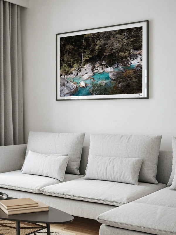 Routeburn River – New Zealand Wall Art Print