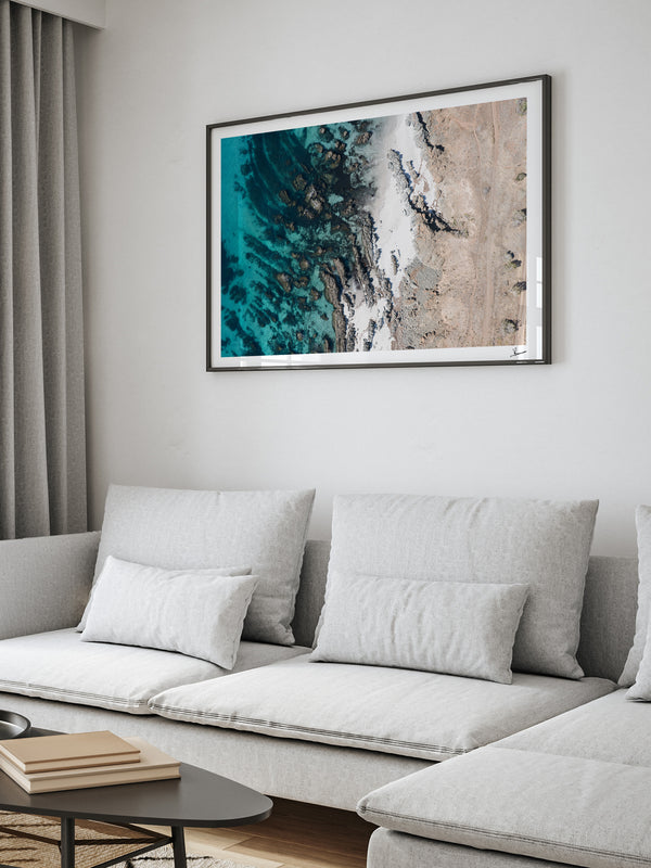 Coastal Texture 01 – South Australia Wall Art Print