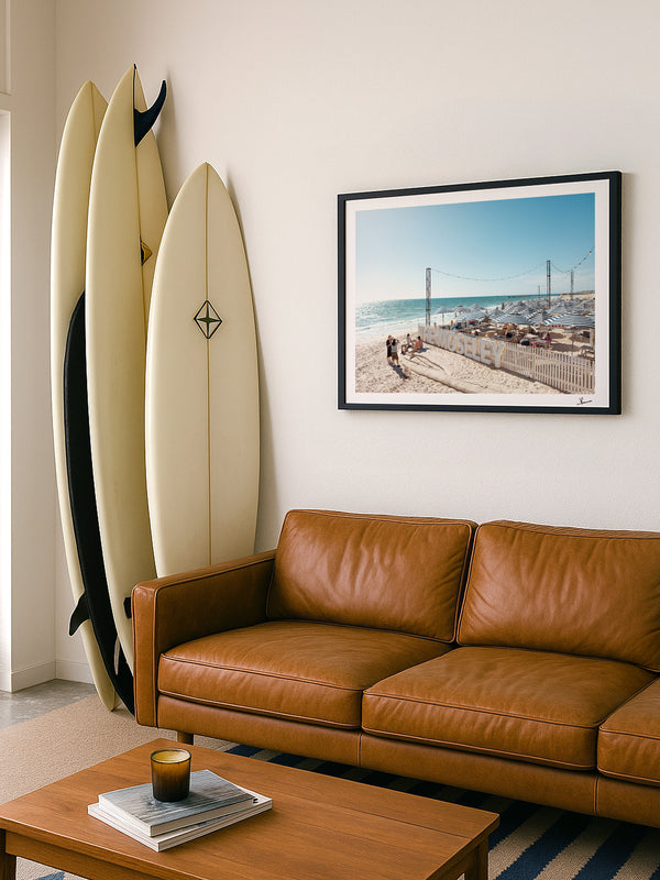 The Moseley Beach Club – Adelaide Wall Art Print