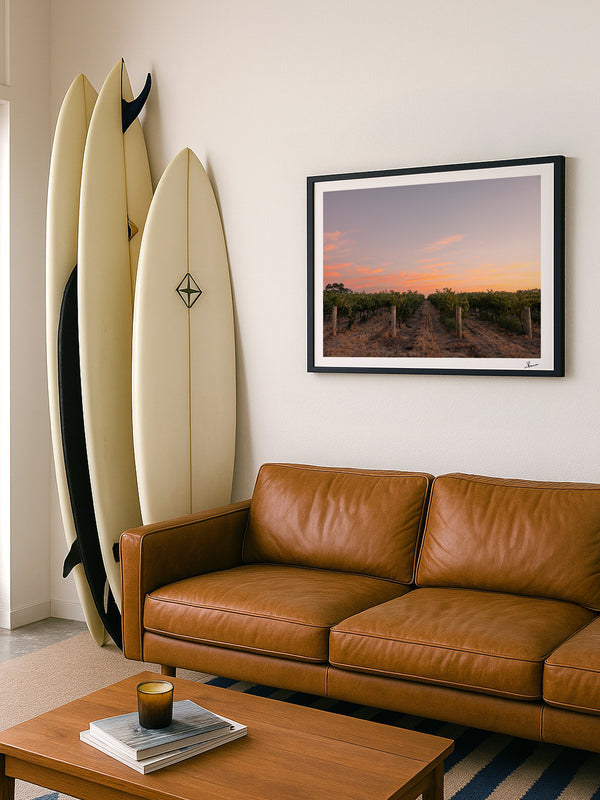 Barossa Valley First Light – South Australia Wall Art Print