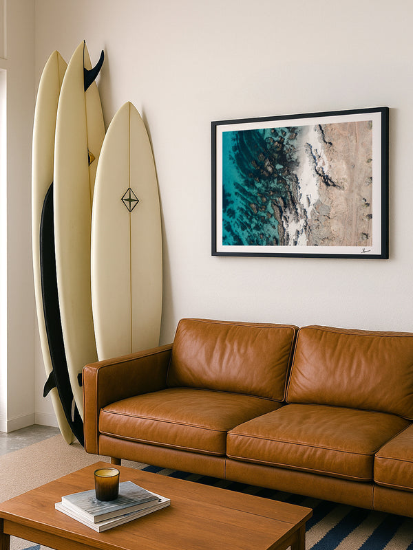 Coastal Texture 01 – South Australia Wall Art Print