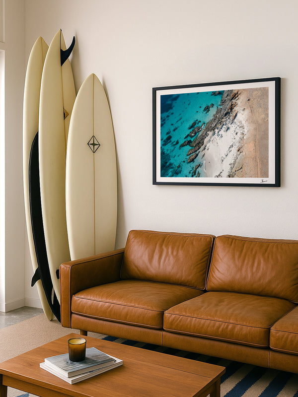 Coastal Texture 02 – South Australia Wall Art Print