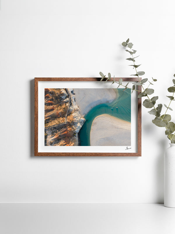 Onkaparinga River Mouth – South Australia Wall Art Print