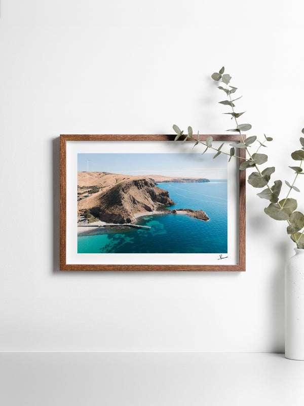 Second Valley Beach 01 - South Australia Wall Art Print