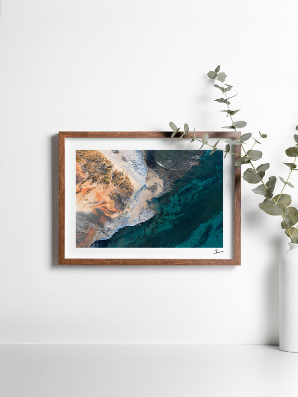 Ochre & Ocean – South Australia Wall Art Print