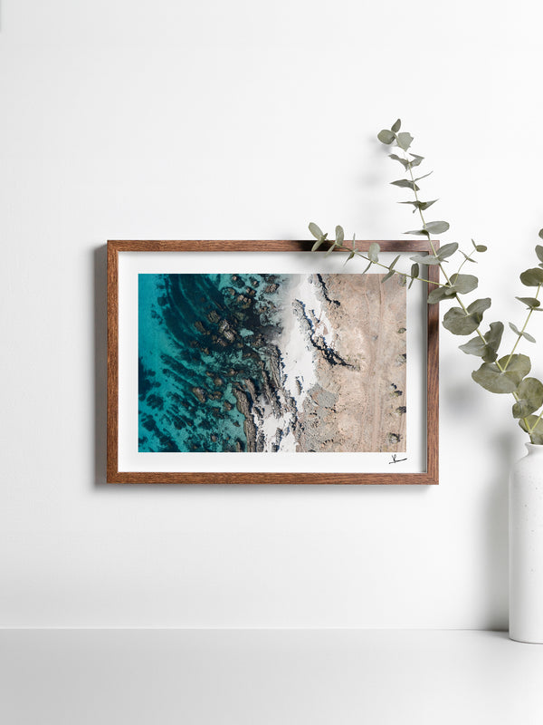 Coastal Texture 01 – South Australia Wall Art Print