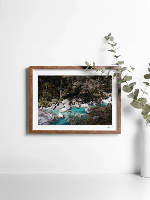 Routeburn River – New Zealand Wall Art Print
