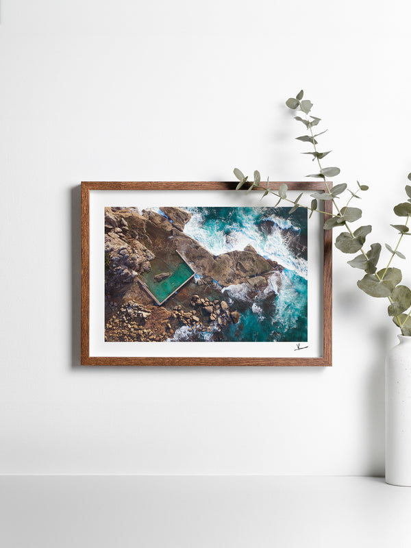 North Curl Curl Pool 01 - Wall Art Print