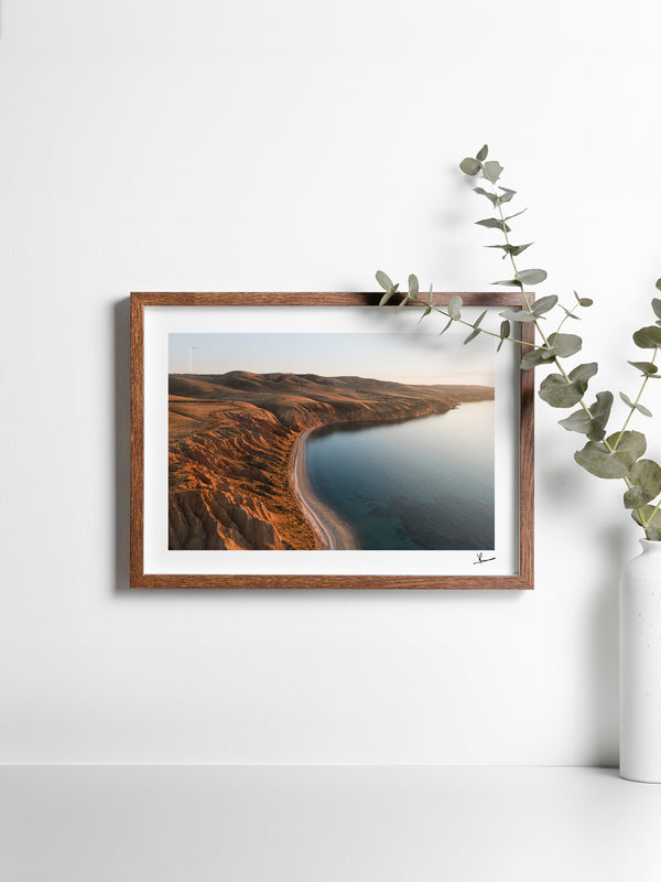 Sellick Beach 04 – Sunset – South Australia Wall Art Print