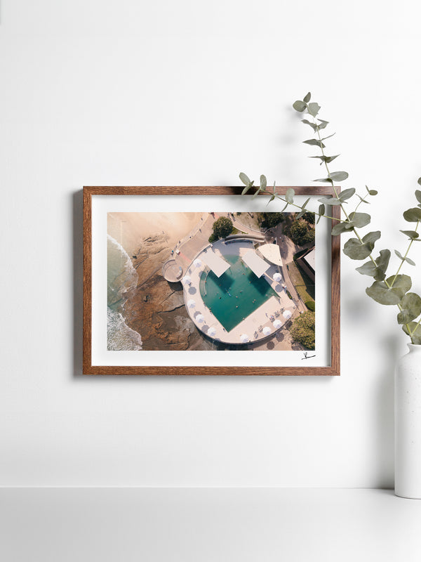 Kings Beach Pool 01 – Sunshine Coast Wall Art Print