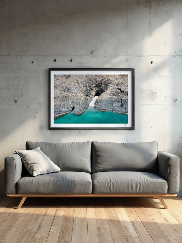 Rapid Bay Cave 02 – South Australia Wall Art Print