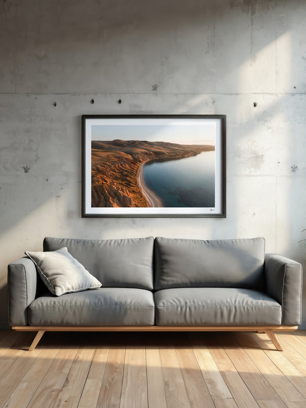 Sellick Beach 04 – Sunset – South Australia Wall Art Print