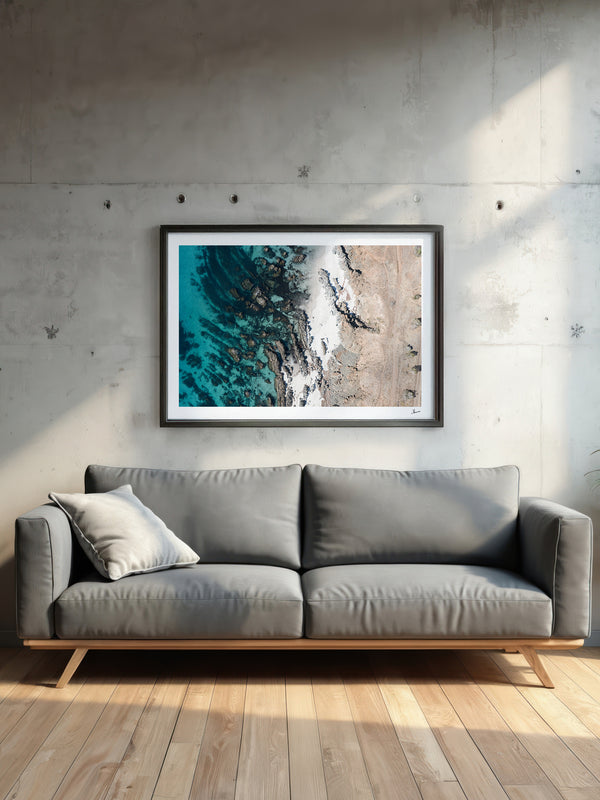 Coastal Texture 01 – South Australia Wall Art Print