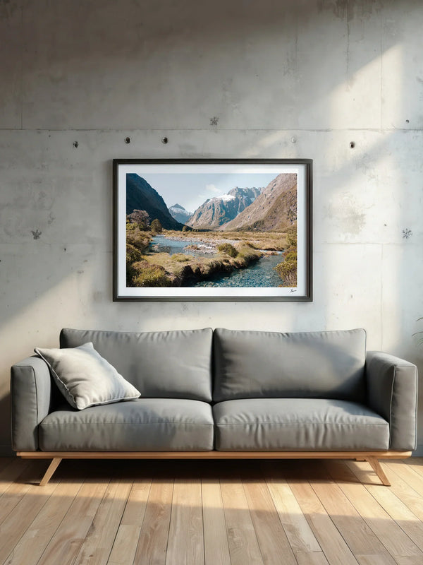 Fiordland Valley 02 – New Zealand Wall Art Print