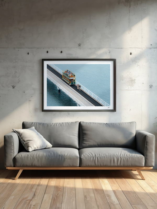 Victor Harbor Horse Drawn Tramway – South Australia Wall Art Print