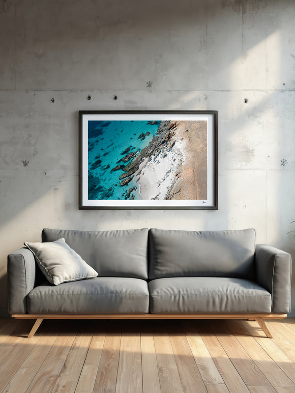 Coastal Texture 02 – South Australia Wall Art Print