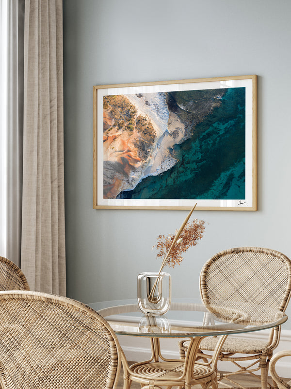 Ochre & Ocean – South Australia Wall Art Print