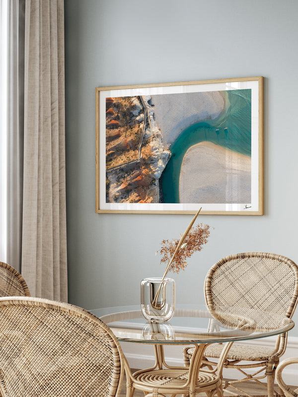 Onkaparinga River Mouth – South Australia Wall Art Print