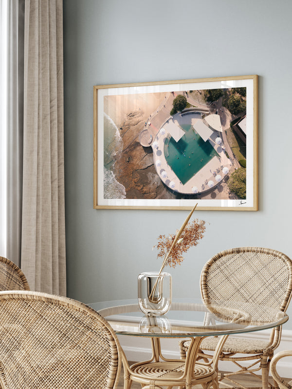 Kings Beach Pool 01 – Sunshine Coast Wall Art Print