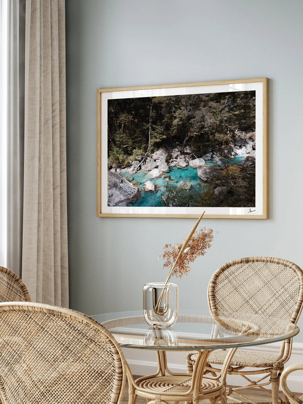 Routeburn River – New Zealand Wall Art Print