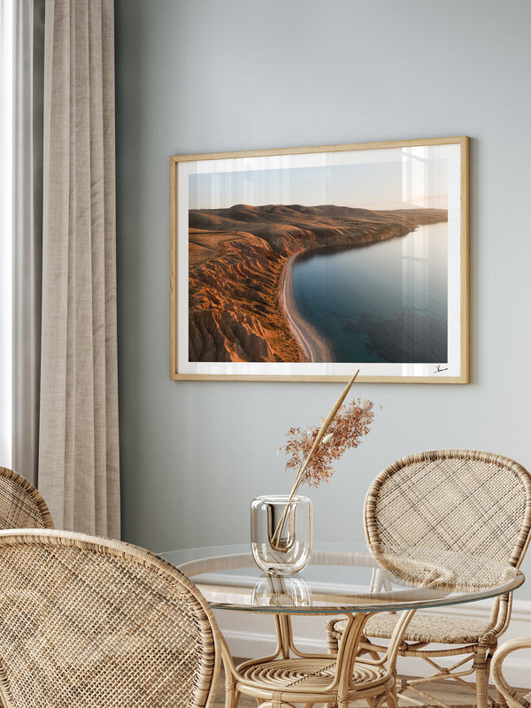 Sellick Beach 04 – Sunset – South Australia Wall Art Print