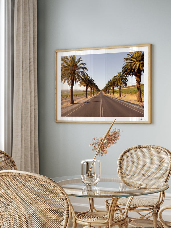 Seppeltsfield Road 01 – Barossa Valley Wall Art Print