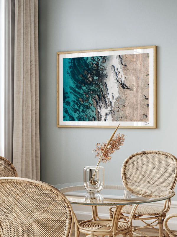 Coastal Texture 01 – South Australia Wall Art Print