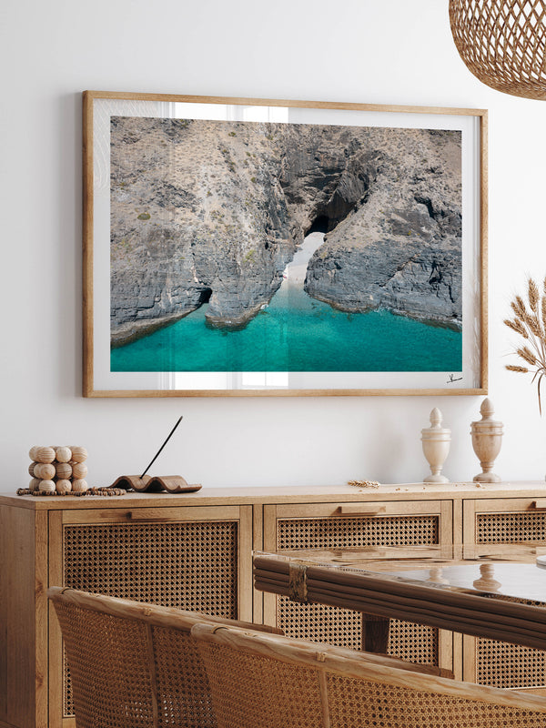 Rapid Bay Cave 02 – South Australia Wall Art Print