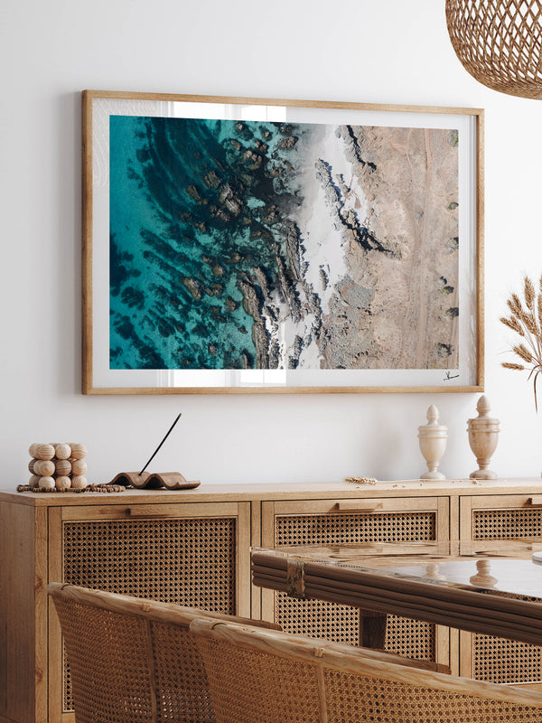 Coastal Texture 01 – South Australia Wall Art Print