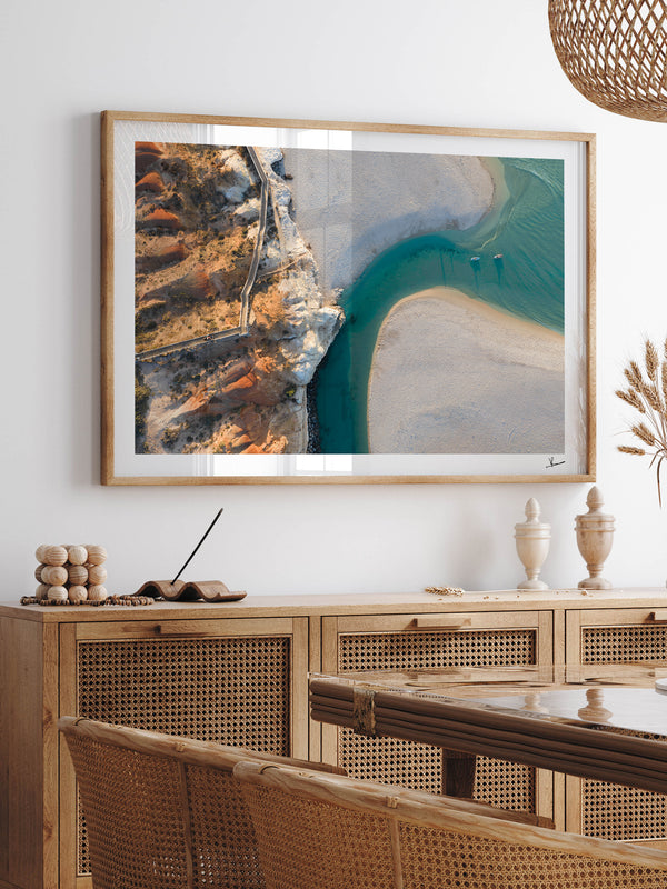 Onkaparinga River Mouth – South Australia Wall Art Print