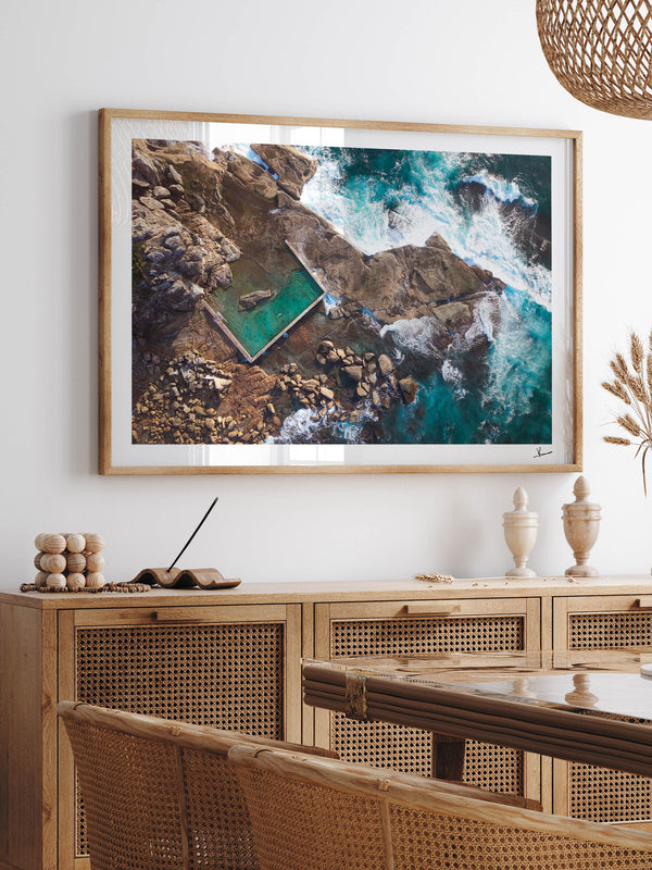 North Curl Curl Pool 01 - Wall Art Print